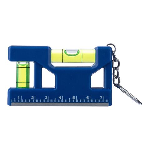 Recycled ABS spirit level keychain Indira Koboltblå | Inget reklamtryck | Inte tillgängligt | Inte tillgängligt