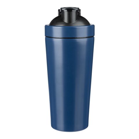 Recycled stainless steel single-walled drinking bottle (750 ml) Orla Koboltblå