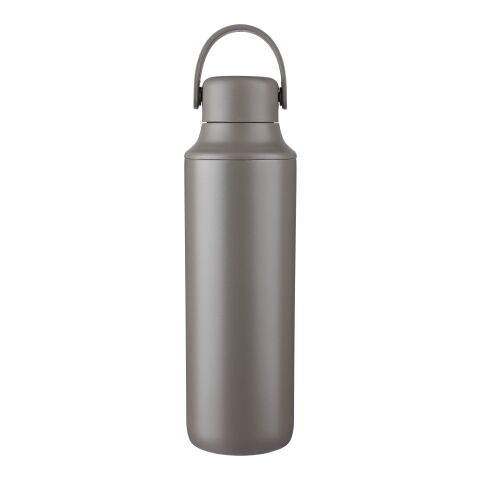 Stainless steel double-walled drinking bottle (500 ml) Omari grå | Inget reklamtryck | Inte tillgängligt | Inte tillgängligt