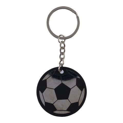 Recycled stainless steel soccer ball keychain Ciro