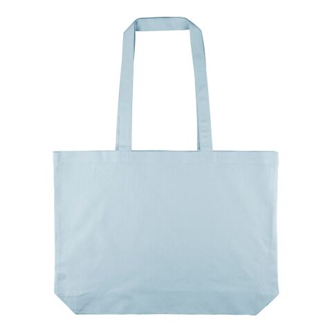 Oeko-Tex® cotton (140 gsm) shopping bag Tarin pastel blue
