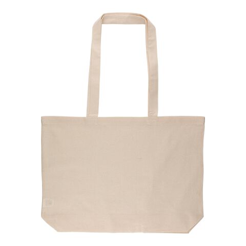 Oeko-Tex® cotton (140 gsm) shopping bag Isak beige | Inget reklamtryck