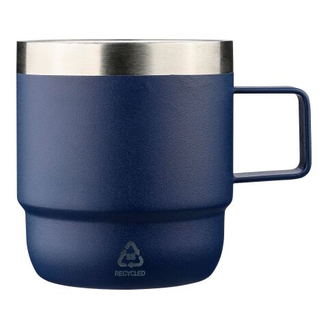 Recycled stainless steel double-walled cup (180 ml) Lilia Blå | Inget reklamtryck | Inte tillgängligt | Inte tillgängligt