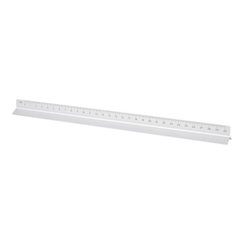 Aluminium 30 cm triangle-shaped ruler Tavi