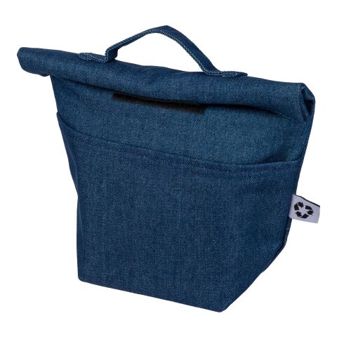 Recycled denim cooler roll-top bag Mira