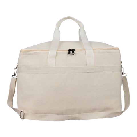Recycled polycotton (330 gsm) cooler bag Luz beige | Inget reklamtryck