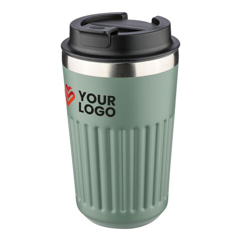 Recycled stainless steel travel mug (400 ml) Chiara