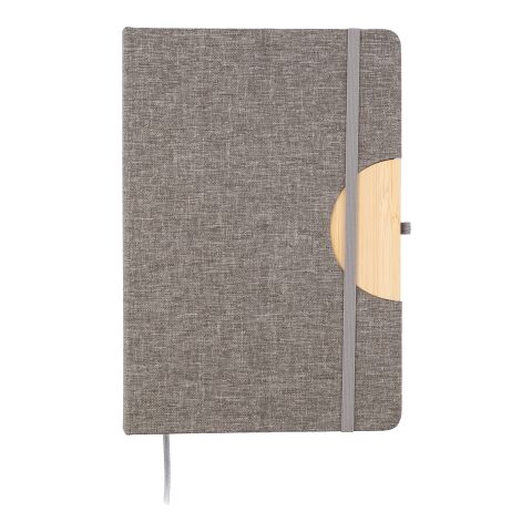 rPET (300D) notebook A5 Ernst Grå | Inget reklamtryck | Inte tillgängligt | Inte tillgängligt