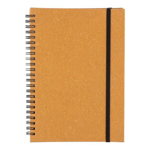 Recycled leather notebook A5 Egon Brun | Inget reklamtryck | Inte tillgängligt | Inte tillgängligt