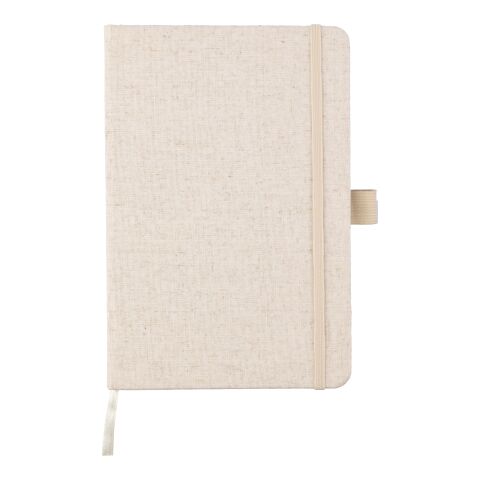 Hemp notebook A5 Barbara beige | Inget reklamtryck | Inte tillgängligt | Inte tillgängligt