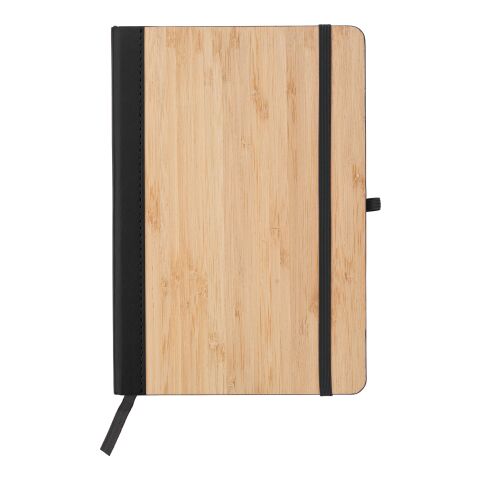 PU and bamboo notebook Dorita Svart | Inget reklamtryck | Inte tillgängligt | Inte tillgängligt