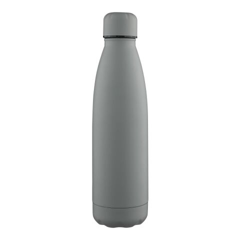Recycled double-walled drinking bottle 500 ml Sunny Grå | Inget reklamtryck | Inte tillgängligt | Inte tillgängligt