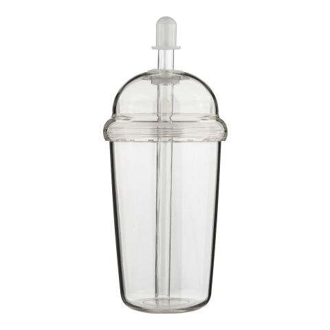 Travel drinking mug 500 ml Glow Transparent