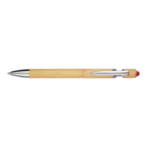 Bamboo ballpen Darren Röd | Inget reklamtryck | Inte tillgängligt | Inte tillgängligt