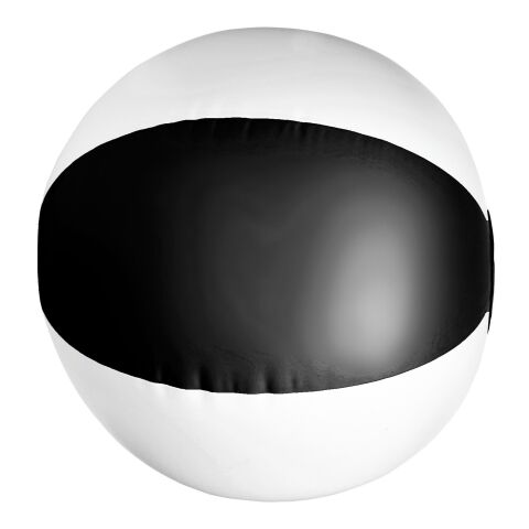Uppblåsbar badboll Svart/Vit