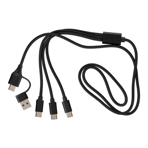 Charging cable Hexa | 6-in-1 Svart