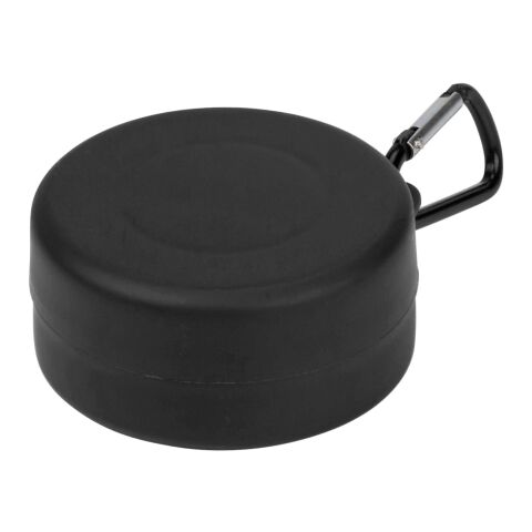 Mugg på burk med karbinhake (220 ml) Svart