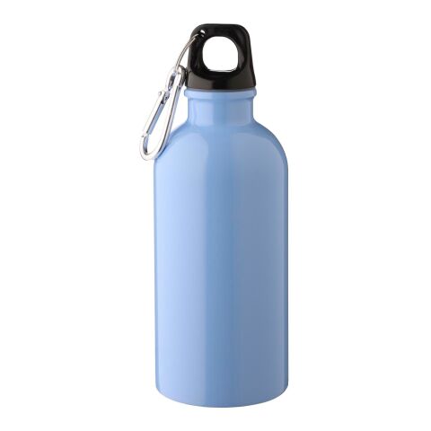 Recycled stainless steel single walled bottle (400 ml) Sable Ljusblå