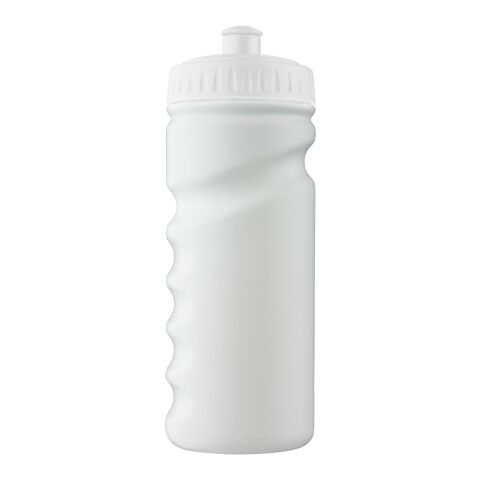 Återvinningsbar vattenfaska i HDPE (500 ml) Vit