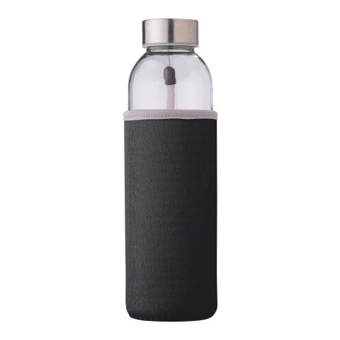 Glasflaska (500 ml) med fodral i neopren