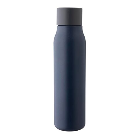 Recycled stainless steel drinking bottle (600 ml) Cassian Blå