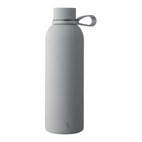 Recycled stainless steel double-walled drinking bottle (500 ml) Sena Grå