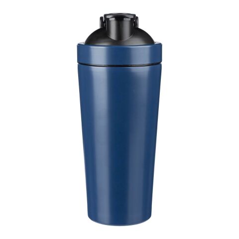 Recycled stainless steel single-walled drinking bottle (750 ml) Orla Koboltblå