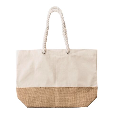 Shoppingväska i bomull Diego beige