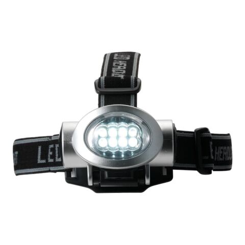 Pannlampa med 8 LED-lampor Silver | Inget reklamtryck | Inte tillgängligt | Inte tillgängligt