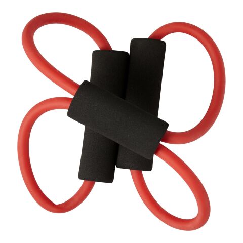 Elastiskt träningsband Röd | Inget reklamtryck