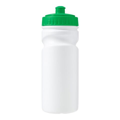 Återvinningsbar vattenfaska i HDPE (500 ml) Grön | Inget reklamtryck | Inte tillgängligt | Inte tillgängligt