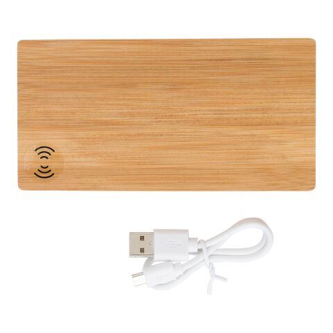 Laddare i bambu 6000 mAh Brun | Inget reklamtryck | Inte tillgängligt | Inte tillgängligt | Inte tillgängligt