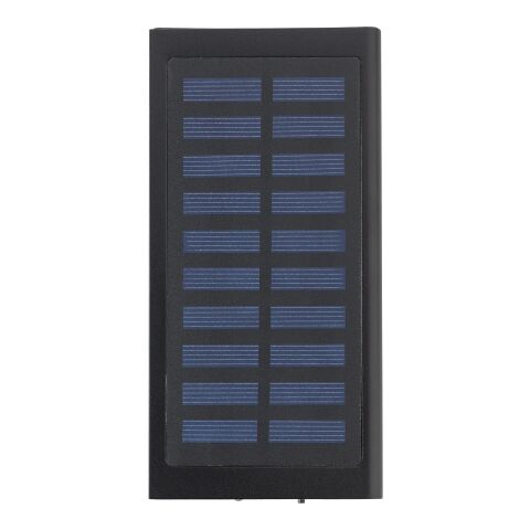 Solcellsladdare i ABS och aluminium 8000 mAh Svart | Inget reklamtryck | Inte tillgängligt | Inte tillgängligt
