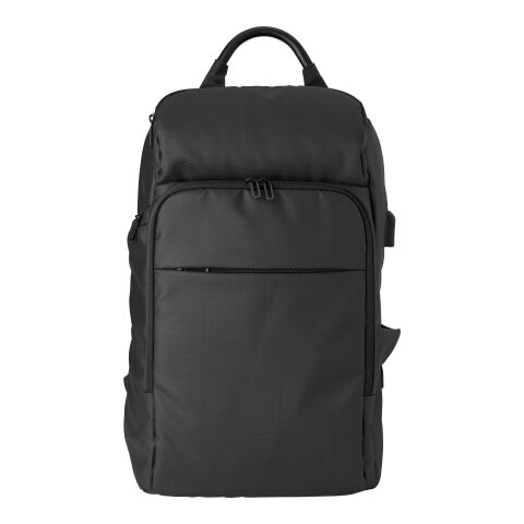 Fjädrande ryggsäck i PU Svart | Inget reklamtryck | Inte tillgängligt | Inte tillgängligt