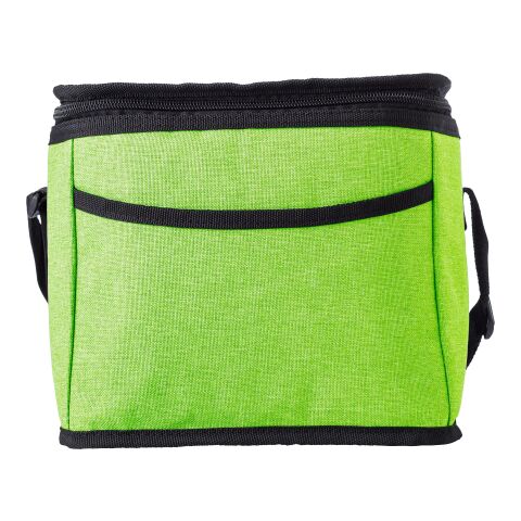 Kylväska i polycanvas (600D) för 6 burkar limegrön | Inget reklamtryck | Inte tillgängligt | Inte tillgängligt