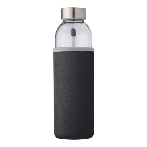 Glasflaska (500 ml) med fodral i neopren