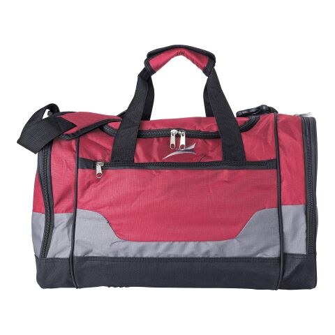 Polyester sport/travel bag Röd