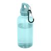 Oregon 400 ml vattenflaska av RCS-certifierad återvunnen aluminium med karbinhake Turkos
