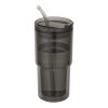 Archer 480 ml plastmugg med dubbla väggar Svart / Blå