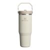 Stanley IceFlow™ 2.0 890 ml isolerad mugg i rostfritt stål med flip-sugrör Krämfärgad