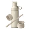 Ocean Bottle 500 ml 3-i-1-presentförpackning Sandstone