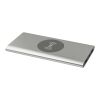 Juice trådlös 8 000 mAh Type C-powerbank i återvunnen aluminium Silver