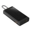 Xtorm XG2S101 Go2 10 000 mAh 15 W solcellsdriven powerbank med belysning  Standard | Heather Charcoal | Inget reklamtryck | Inte tillgängligt | Inte tillgängligt
