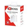SKROSS® Slim 30W väggladdare för Europa vit