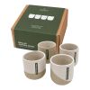 Originalhome Reclay 150 ml kaffemuggsset vit