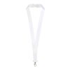 Addie återvunnen PET logoband Vit-Vit | 15mm | Sublimering | all over, front | 15 mm x 900 mm