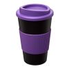 Americano® 350 ml termosmugg med handtag Svart-Lila