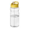 H2O Base® 650 ml sportflaska med piplock Transparent-Gul | Inget reklamtryck | Inte tillgängligt | Inte tillgängligt