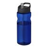 H2O Eco 650 ml sportflaska med piplock Blå-Svart