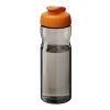 H2O Active® Base Tritan™ 650 ml sportflaska med uppfällbart lock Heather Charcoal-Orange